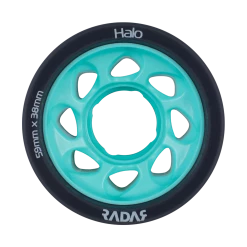 Riedell Skates Radar Halo Wheels 4pack