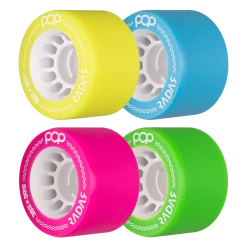 Riedell Skates Radar Pop Wheels (4pk)