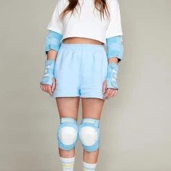 Impala Roller Skates Impala Adult Protective Gear Pack - Sky Blue/Yellow