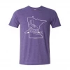 Fritzy's Favorites Sk8 The State For MS - Dark Heather Purple T-Shirt