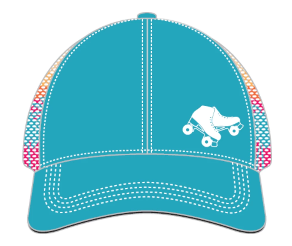 Boco Gear Fritzy's Technical Trucker Hat - Teal A Day At The Beach 4 Boco Gear Fritzy's Technical Trucker Hat - Teal A Day At The Beach