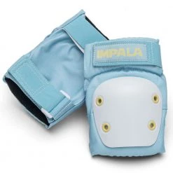 Impala Roller Skates Impala Adult Protective Gear Pack - Sky Blue/Yellow