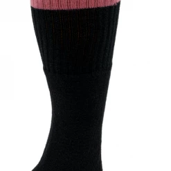 Skatersocks 22in Tube Socks - Black With Bubblegum Pink Stripes