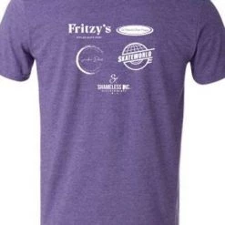 Fritzy's Favorites Sk8 The State For MS - Dark Heather Purple T-Shirt