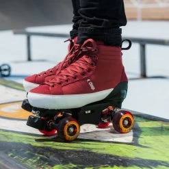 Chaya Skates Chaya Karma Pro - Maroon Roller Skates