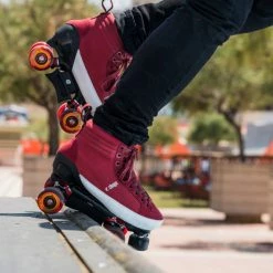 Chaya Skates Chaya Karma Pro - Maroon Roller Skates