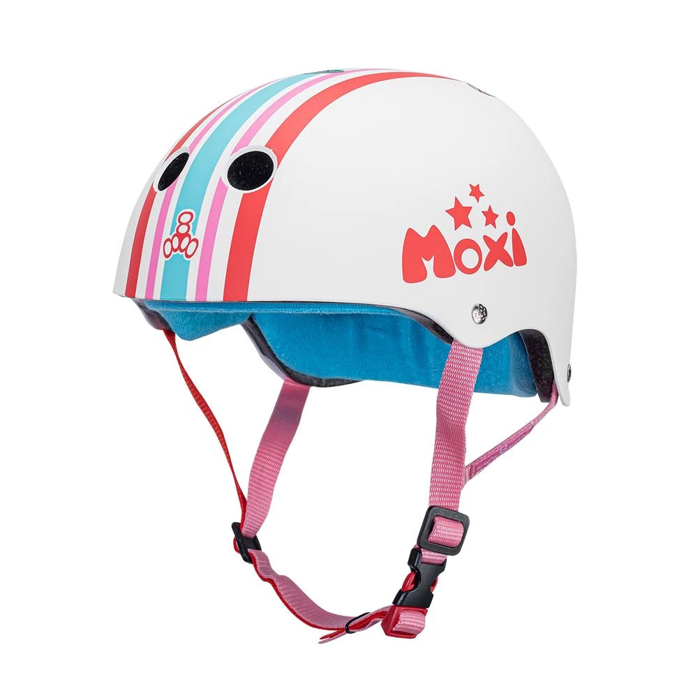Triple8 Gear Moxi Helmet - Stripey 3 Triple8 Gear Moxi Helmet - Stripey