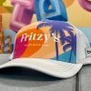 Boco Gear Fritzy's Technical Trucker Hat - White A Day At The Beach