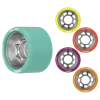 Riedell Skates Radar Alloy Halo Wheels (4 Pack)