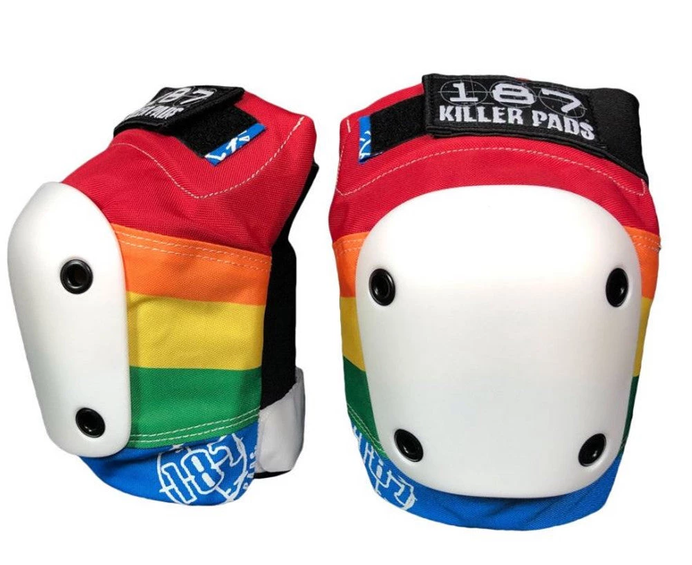 187 Killer Pads Gear 187 Slim Knee Pad - Rainbow 3 187 Killer Pads Gear 187 Slim Knee Pad - Rainbow